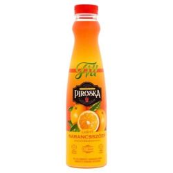Szörp, light, 0,7 l, PIROSKA "Fitt", narancs +DRS