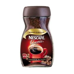 Instant kávé, 100 g, üveges, NESCAFÉ "Classic"