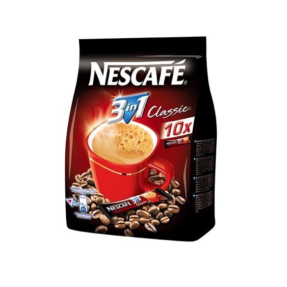 Instant kávé stick, 10x17,5 g, NESCAFÉ "3in1"