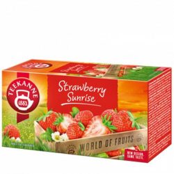  Gyümölcstea 20x2,5 g, TEEKANNE "Srawberry Sunrrise", eper