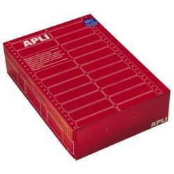   Etikett, mátrixnyomtatókhoz, 1 pályás, 73,7x36 mm, APLI, 4000 etikett/csomag