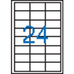   Etikett, univerzális, 64,6x33,8 mm, VICTORIA, 2400 etikett/csomag
