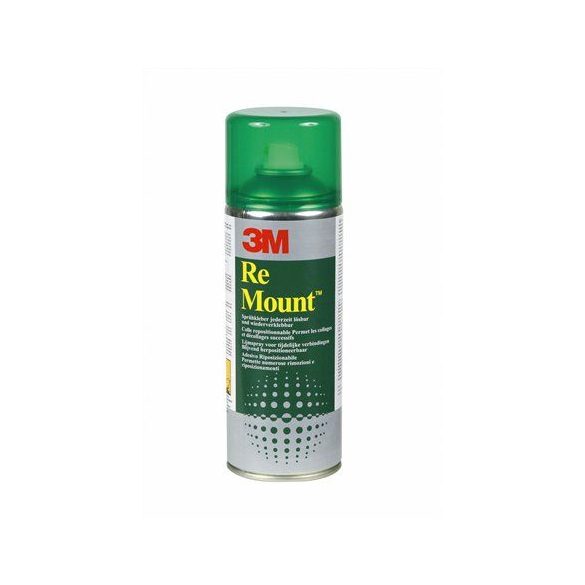 Ragasztó spray, 400 ml, 3M SCOTCH "ReMount"