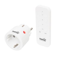   Dugalj szett, 1 aljzat, távirányítóval, 2300 W, HOME, fehér