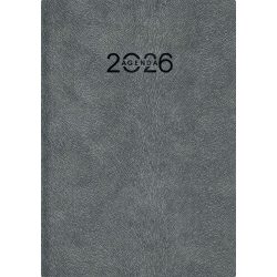   Naptár, tervező, A5, heti, DAYLINER "Animal", Wolf-szürke