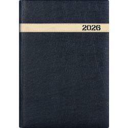   Naptár, tervező, B5, heti, DAYLINER, "The Boss", fekete