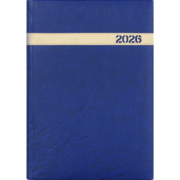Naptár, tervező, B5, heti, DAYLINER, "The Boss", kék