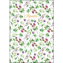   Naptár, tervező, A5, napi, DAYLINER, "Colors", Berries