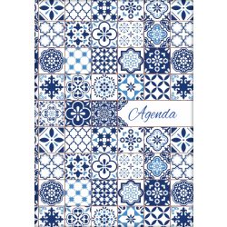   Naptár, tervező, A5, napi, DAYLINER, "Colors", Ceramic