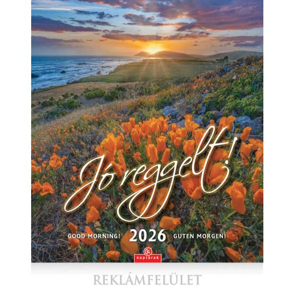 Naptár, fali, CSG "Jó reggelt" 