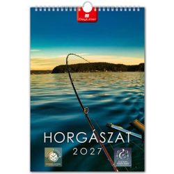 Naptár, fali, DAYLINER, "Horgász"