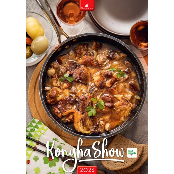 Naptár, fali, DAYLINER, "Konyha Show"