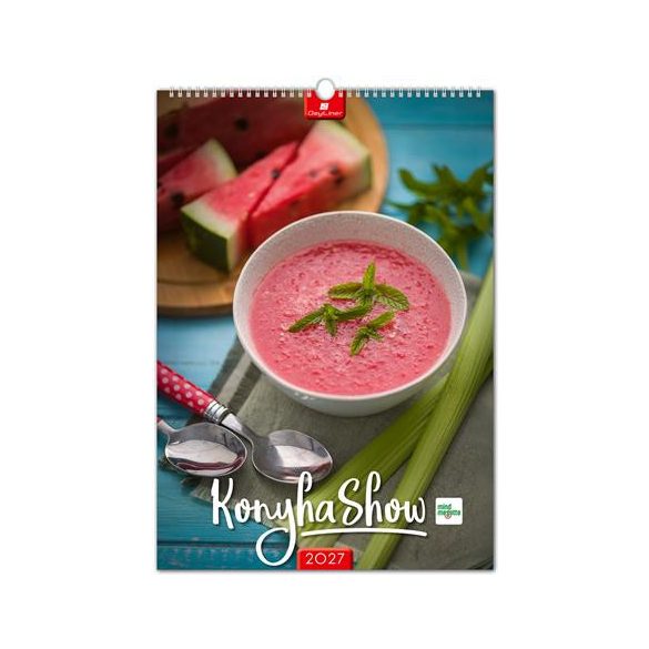 Naptár, fali, DAYLINER, "Konyha Show"