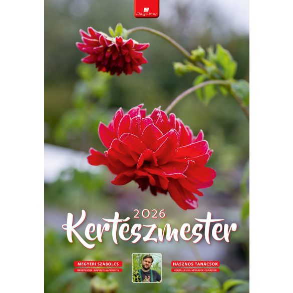 Naptár, fali, DAYLINER, "Kertészmester"