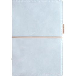   Kalendárium, gyűrűs, betétlapokkal, personal méret, FILOFAX, "Domino" Soft", pasztellkék