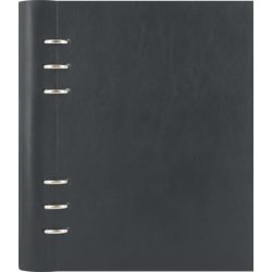   Tervező, naptár és füzet betéttel, A5, FILOFAX "Clipbook Classic", fekete