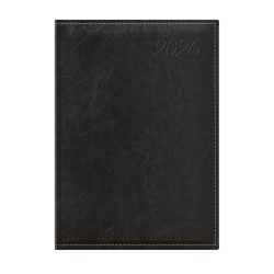   Naptár, tervező, B5, napi, TOPTIMER, "Image", fekete