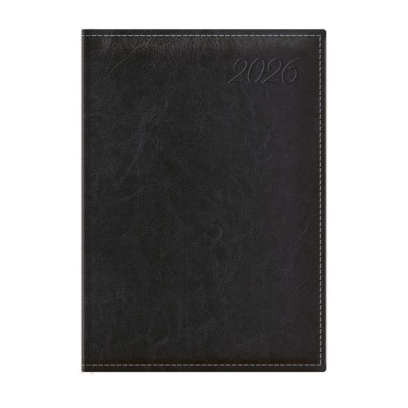 Naptár, tervező, B5, napi, TOPTIMER, "Image", fekete