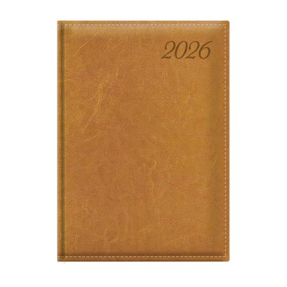 Naptár, tervező, B5, napi, TOPTIMER, "Image", mustár