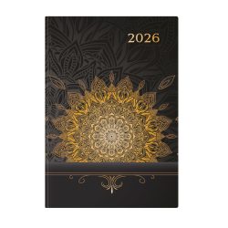   Naptár, tervező, A5, napi, TOPTIMER, "Joy", mandala