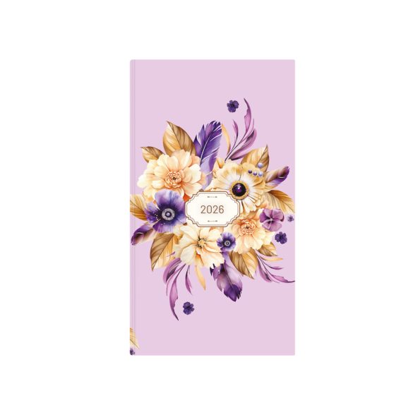 Zsebnaptár, álló elrendezésű, TOPTIMER, "Joy", Párizs