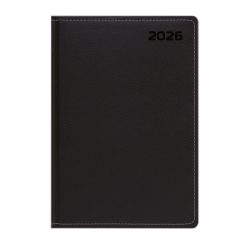   Naptár, tervező, B5, heti, TOPTIMER, "Queen" fekete