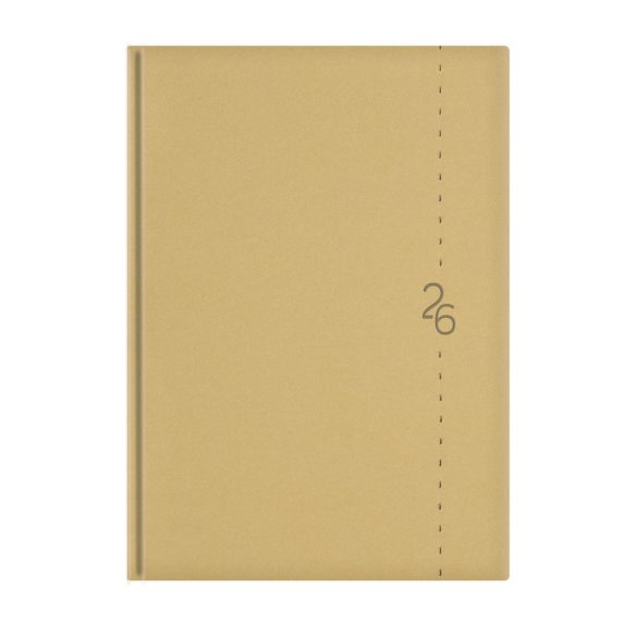 Naptár, tervező, B5, heti, TOPTIMER "Linea", bézs