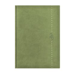   Naptár, tervező, B5, heti, TOPTIMER "Linea", zöld