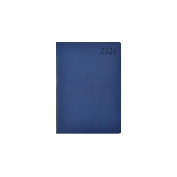 Naptár, tervező, B6, heti, TOPTIMER "Madeira", kék-narancs