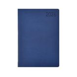 Naptár, tervező, A5, napi, TOPTIMER "Madeira", kék-narancs