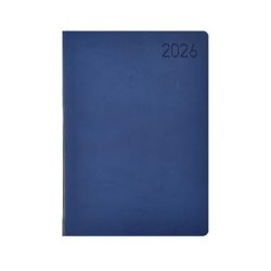   Naptár, tervező, A5, napi, TOPTIMER "Madeira", kék-narancs