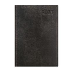   Naptár, tervező, A4, heti, TOPTIMER "Traditional", fekete