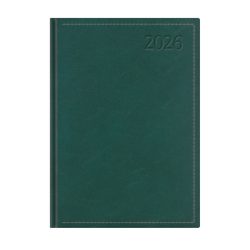   Naptár, tervező, A4, heti, TOPTIMER "Traditional", zöld