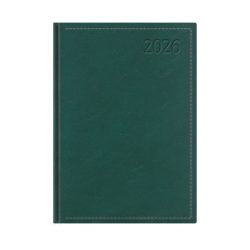   Naptár, tervező, B5, heti, TOPTIMER "Traditional", zöld