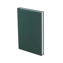   Naptár, tervező, A5, napi, TOPTIMER "Traditional", zöld