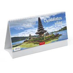   Naptár, asztali, álló, TOPTIMER, "Csodálatos világ"