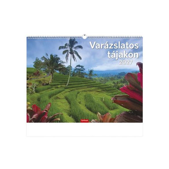 Naptár, fali, TOPTIMER, "Varázslatos tájakon"