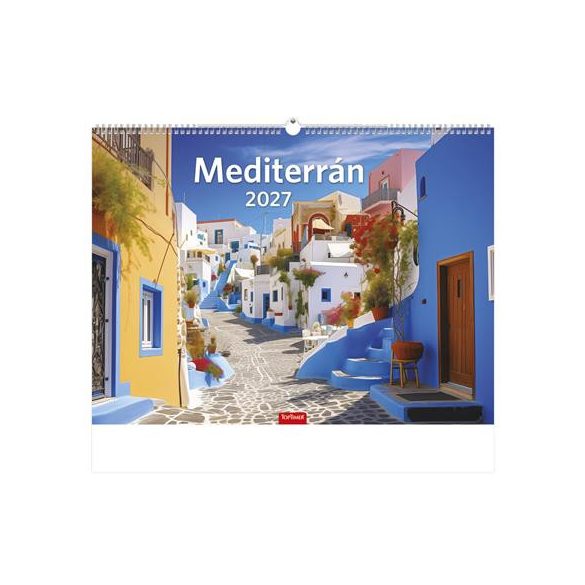 Naptár, fali, TOPTIMER, "Mediterrán"