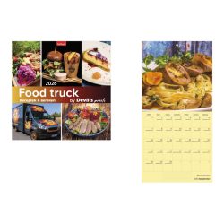 Naptár, fali, TOPTIMER, "Food Truck"