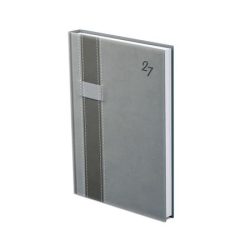   Naptár, tervező, A5, napi, TOPTIMER "Vario", szürke-szürke