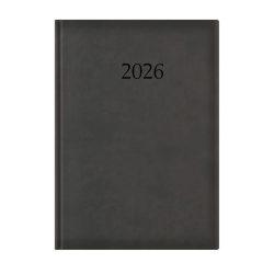   Naptár, tervező, A4, napi, TOPTIMER "Wide", fekete