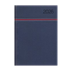   Naptár, tervező, A5, napi, TOPTIMER, "Young", kék-piros