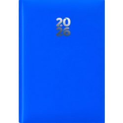   Naptár, tervező, A5, heti, DAYLINER, "Pannon", kék