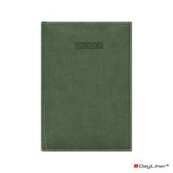   Naptár, tervező, B5, heti, DAYLINER "Sherwood", zöld