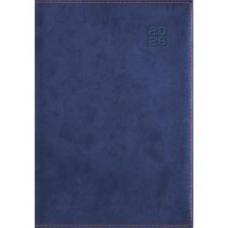   Naptár, tervező, B5, heti, DAYLINER "Square", kék