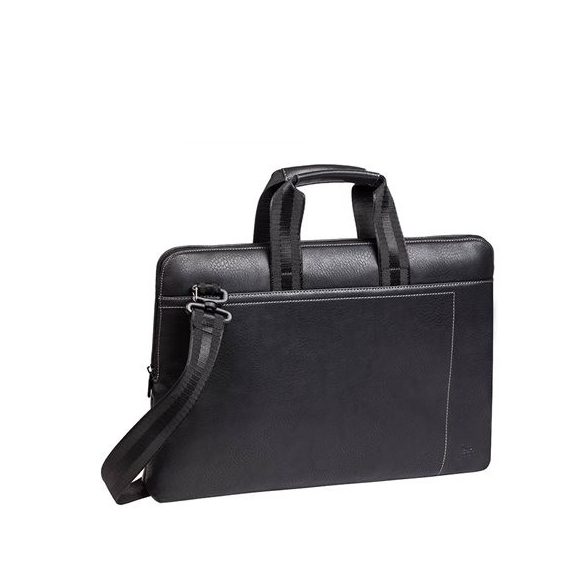 Notebook táska, slim, 15,6", RIVACASE "Orly 8930" fekete