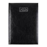 Naptár, tervező, A5, napi, VICTORIA OFFICE "Chrono", fekete (2026 évi)
