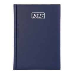   Naptár, tervező, A5, napi, VICTORIA OFFICE "Chrono", sötétkék (2027 évi)