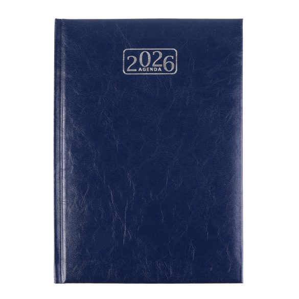 Naptár, tervező, A5, napi, VICTORIA OFFICE "Chrono", kék (2026 évi)