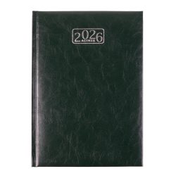   Naptár, tervező, A5, napi, VICTORIA OFFICE "Chrono", zöld (2026 évi)